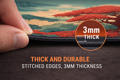 M Custom Mouse Pad (24" x 14")